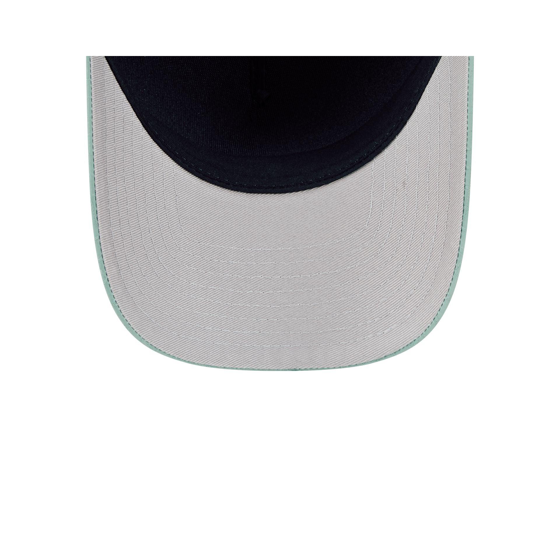 Los Angeles Dodgers Green Ripstop 9FORTY M-Crown A-Frame Snapback Hat Male Product Image