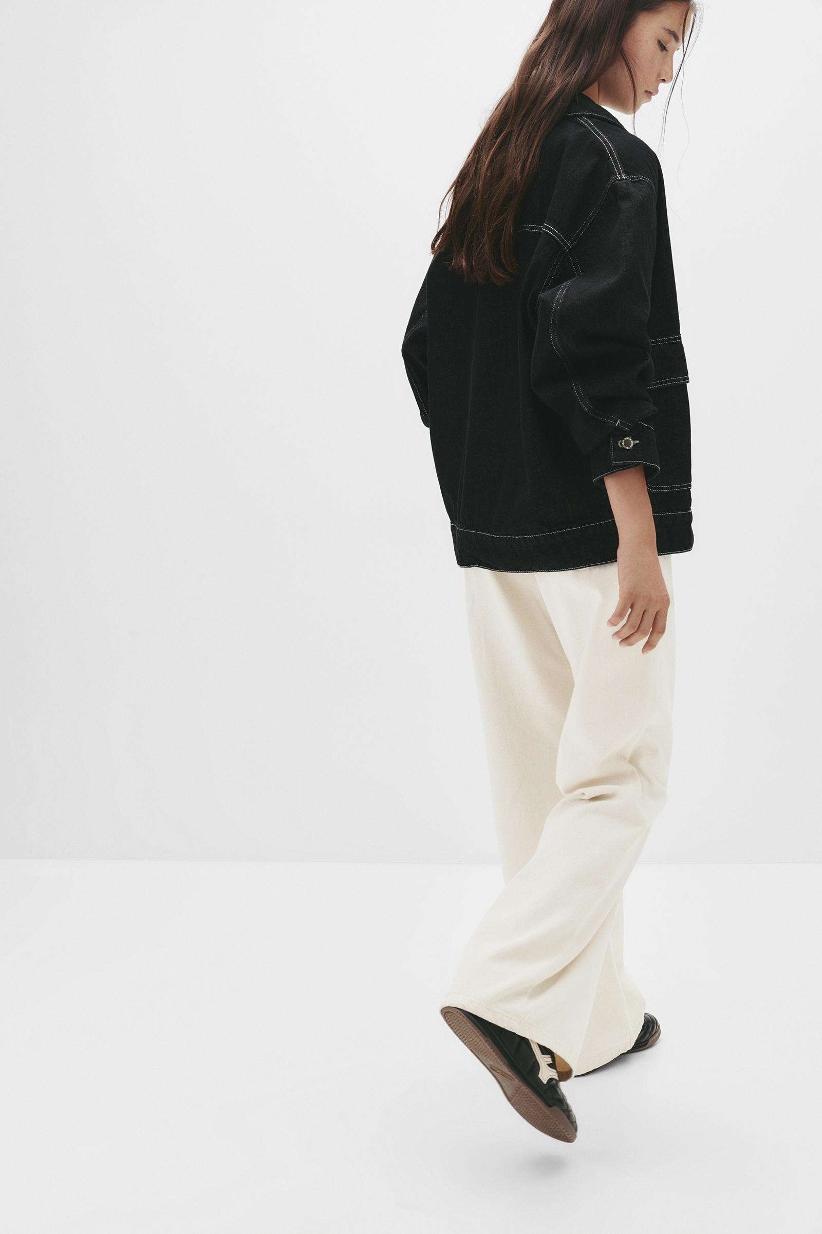 High-rise wide leg jeans Product Image