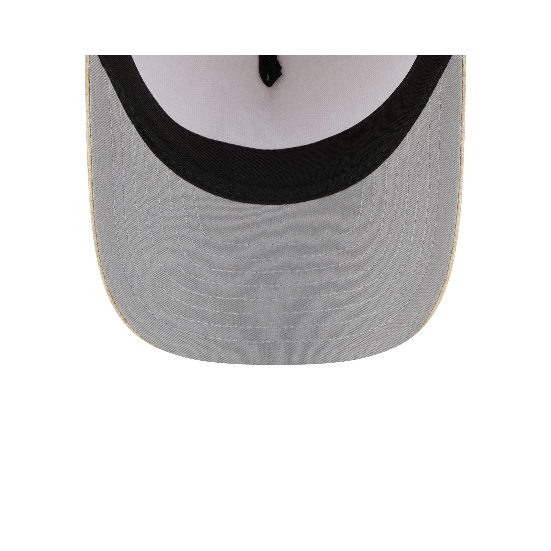 Atlanta Braves Cotton Weave Stone 9FORTY M-Crown A-Frame Snapback Hat Male Product Image