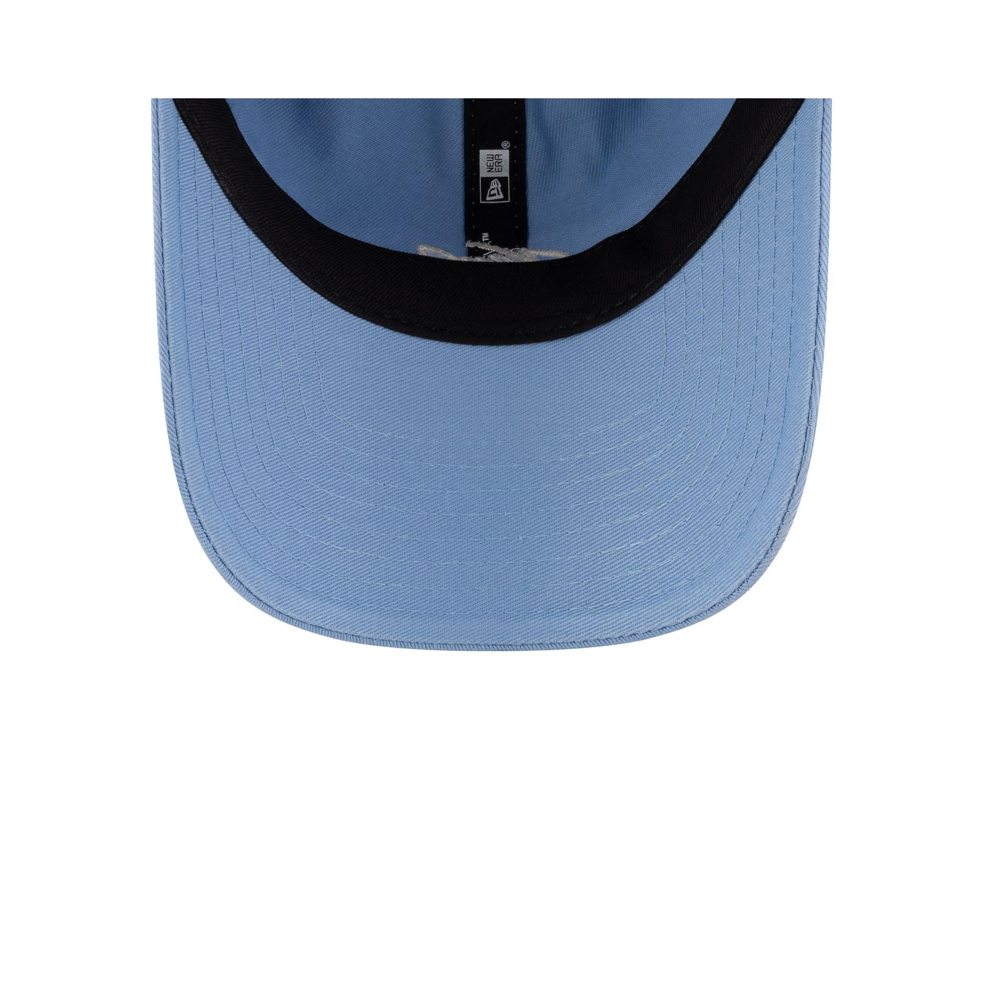 New Era Cap Handwritten Blue 9TWENTY Easy Snap Hat Male Product Image