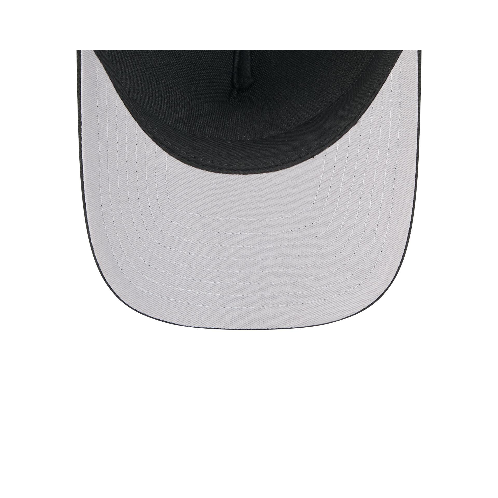 Tampa Bay Buccaneers Black & White 9FORTY M-Crown A-Frame Snapback Hat Male Product Image