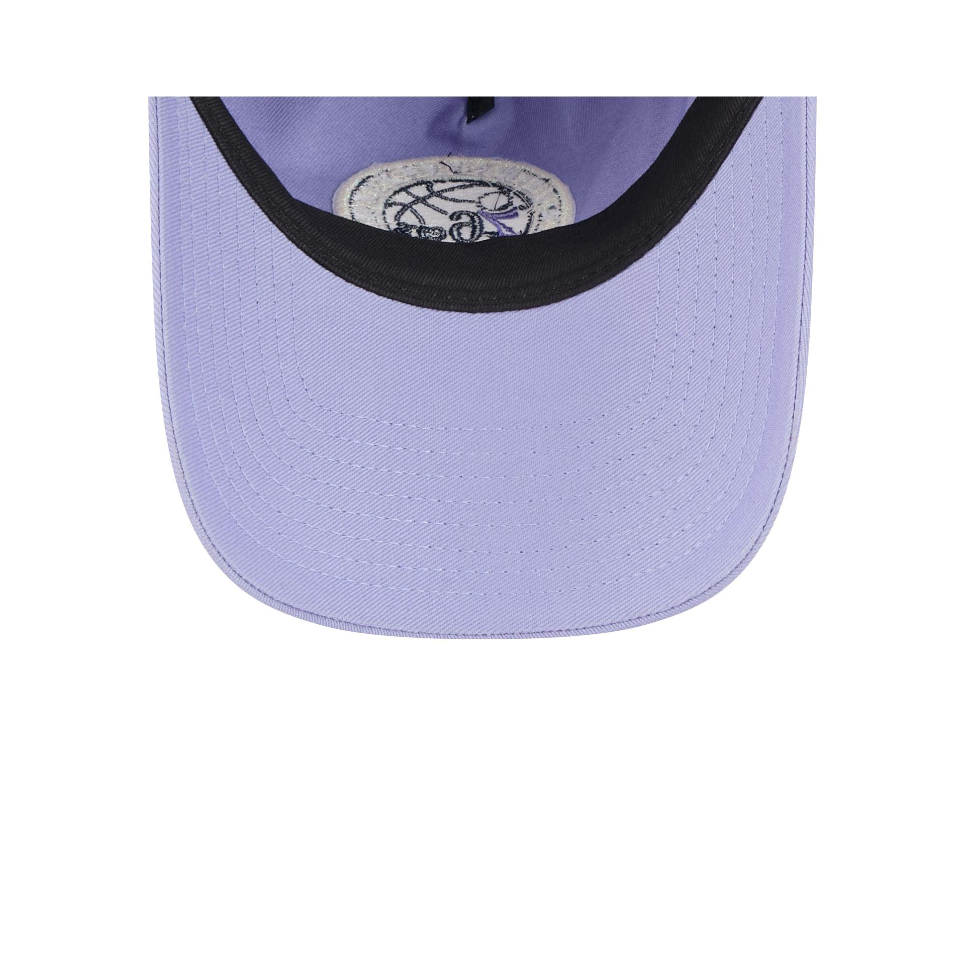 Philadelphia 76ers Lavender 9TWENTY A-Frame Adjustable Hat Male Product Image