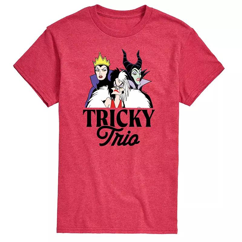 Disney Villains Men's Tricky Trio Graphic Tee,  Product Image