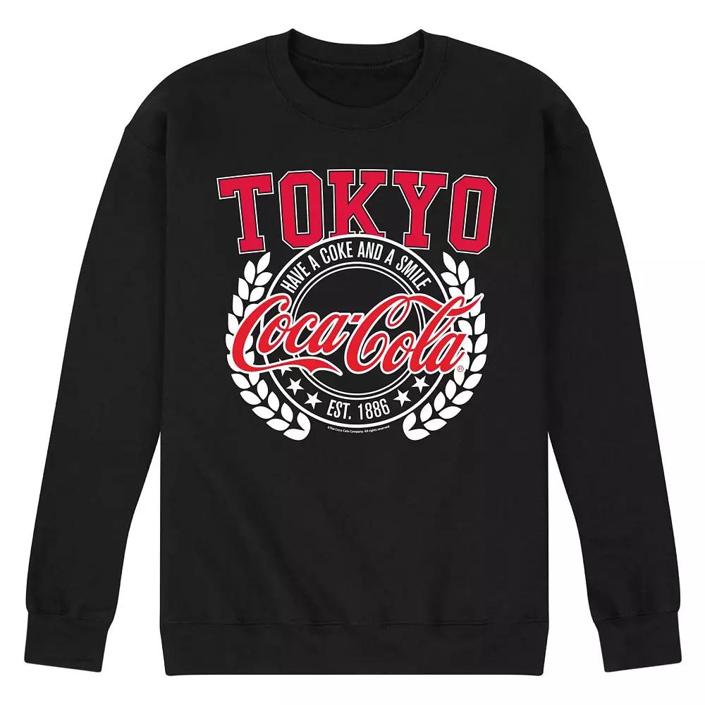 Men's Coca Cola Tokyo Fleece Sweatshirt,  Product Image
