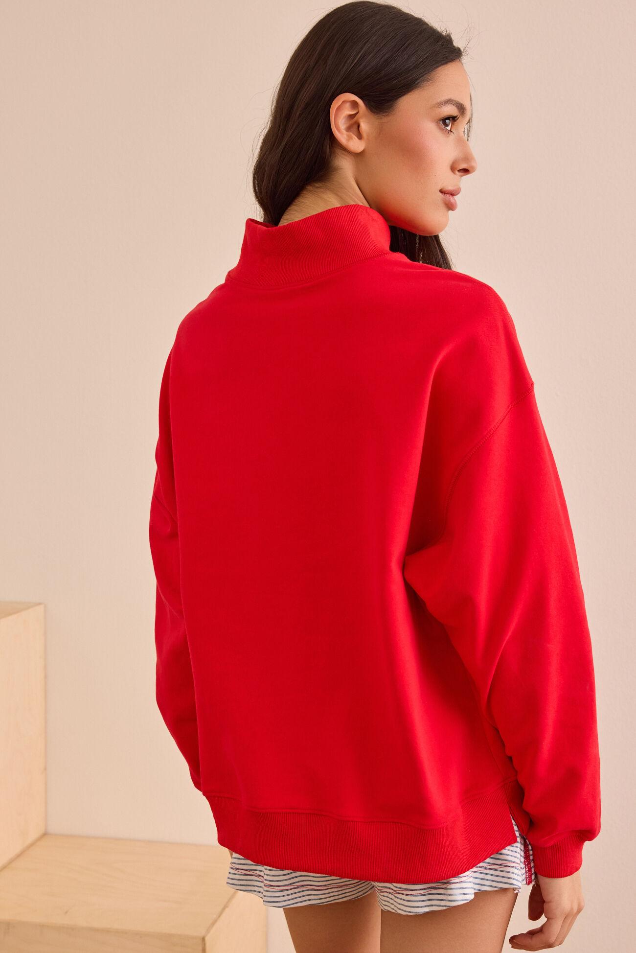 Precision Mock Neck Sweatshirt Product Image
