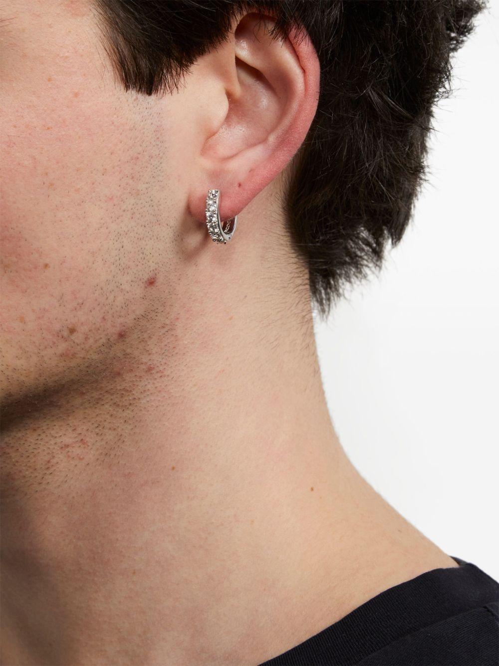 Crystal hoop earring Product Image