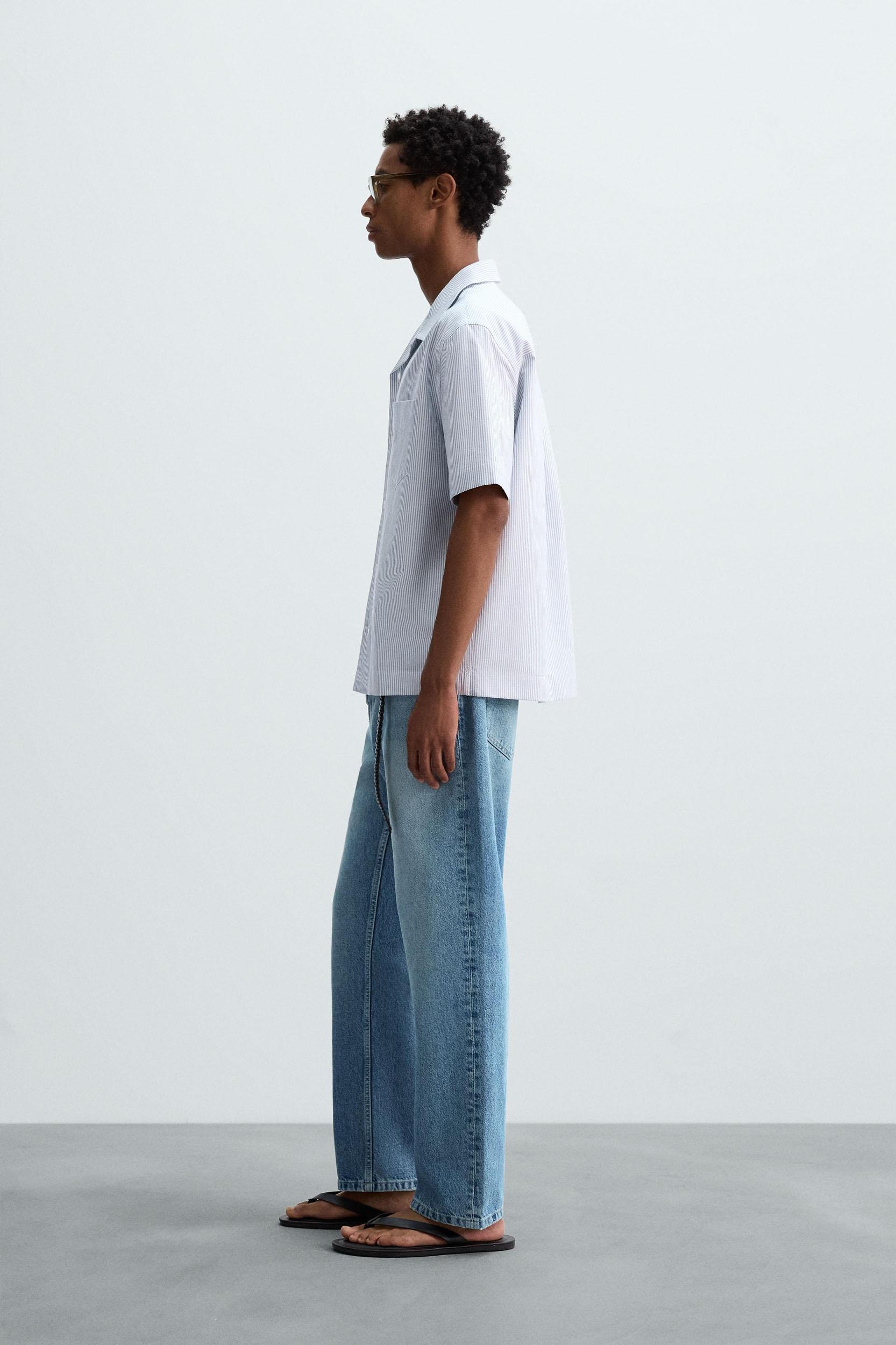 STRIPED OXFORD SHIRT Product Image