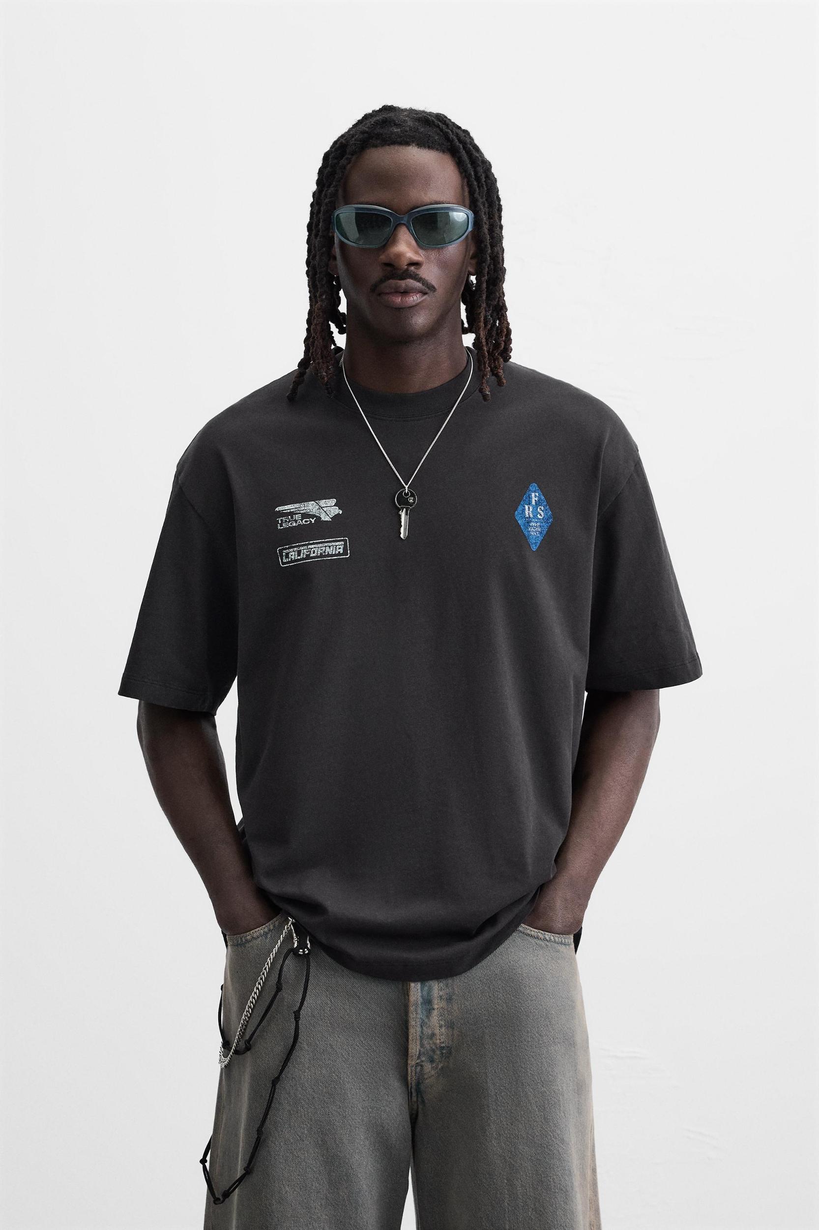 COMBINATION PRINT T-SHIRT Product Image