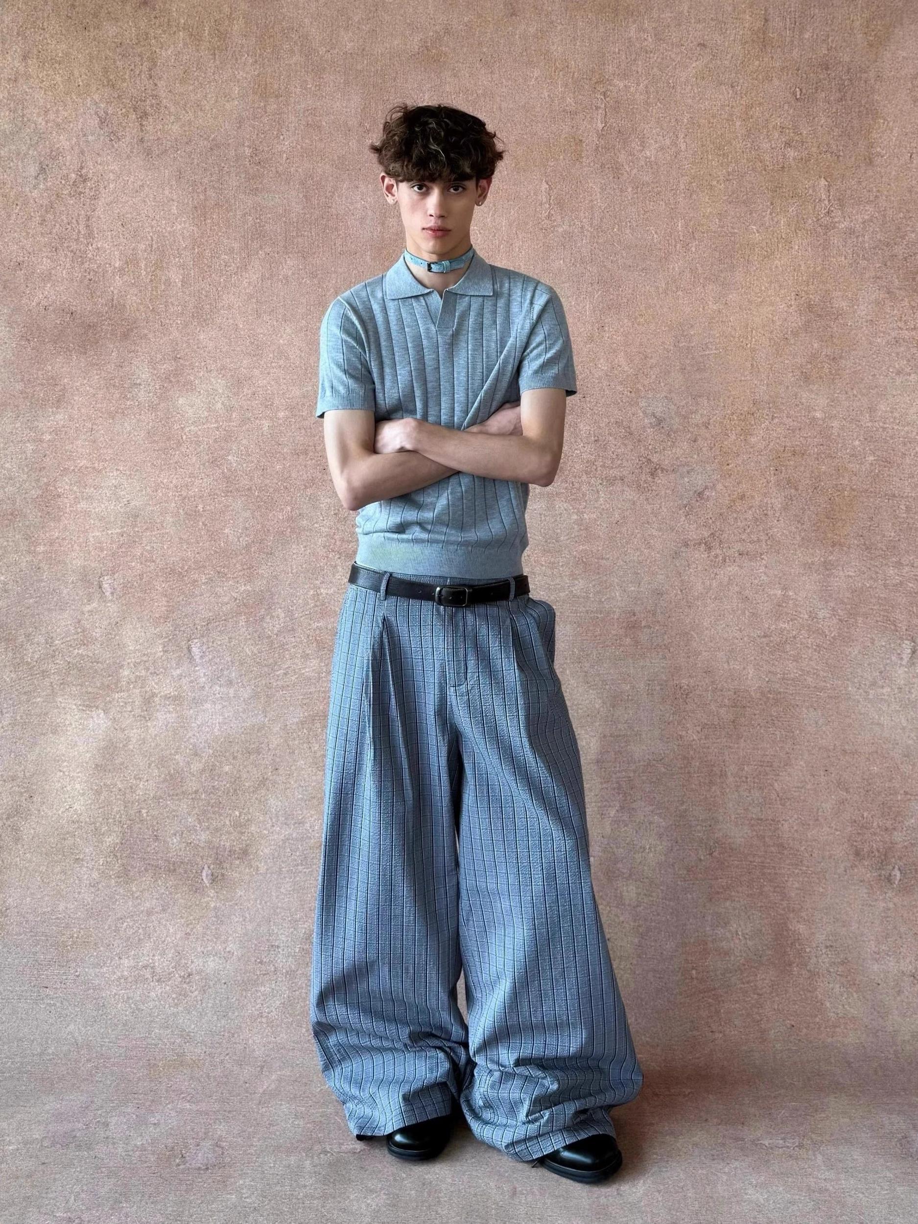 RT No. 18006 KNIT POLO SHORT SLEEVE Product Image