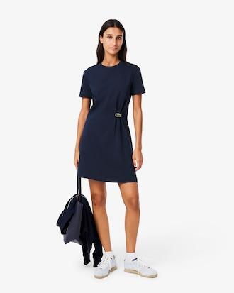 Draped T-shirt Dress Product Image