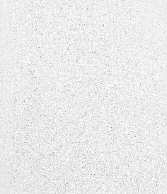 Calvin Klein Novelty Textured Ruffle Mock Neck Sleeveless Top Product Image