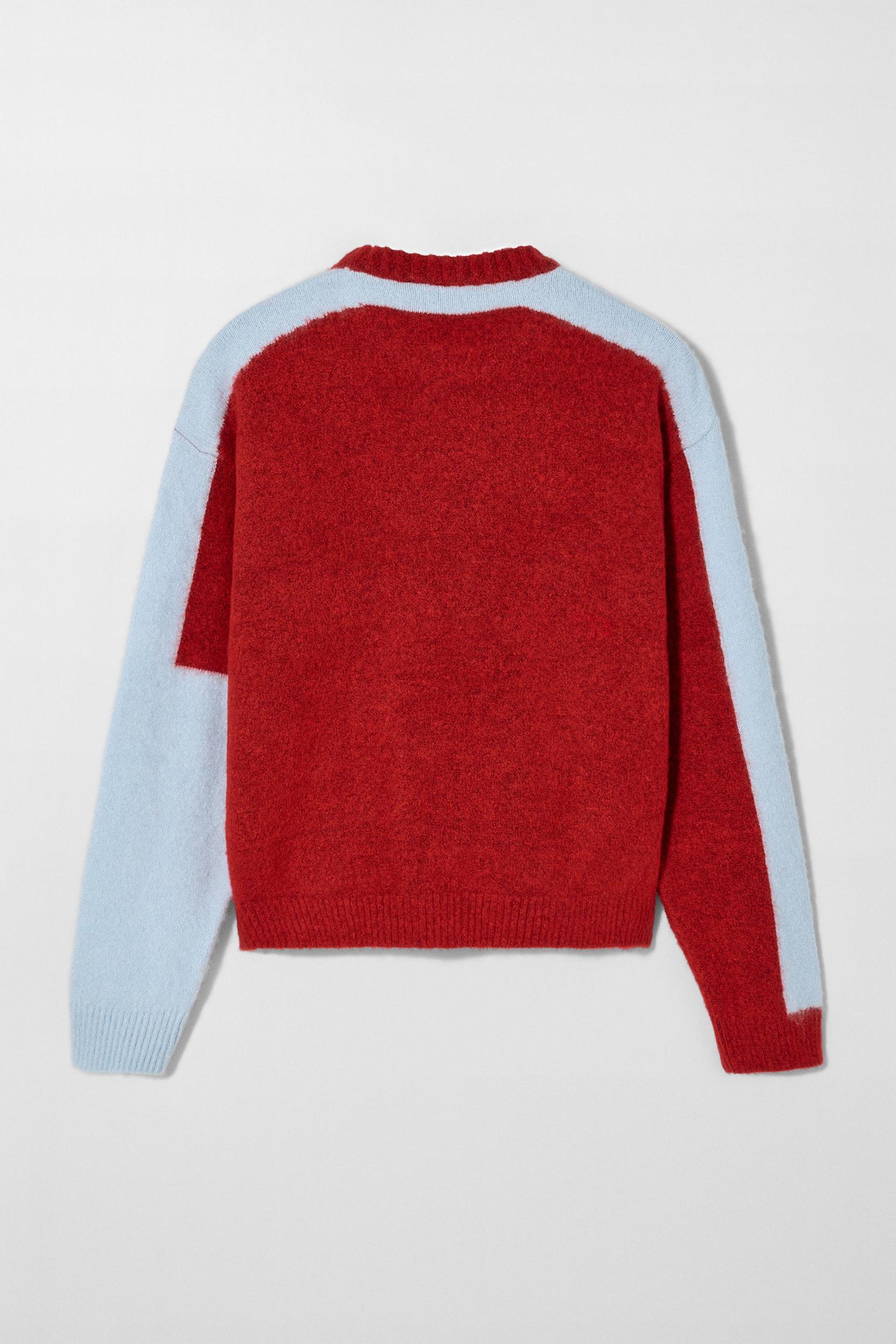 COLORBLOCK SWEATER BOBBY GILLESPIE X ZARA Product Image