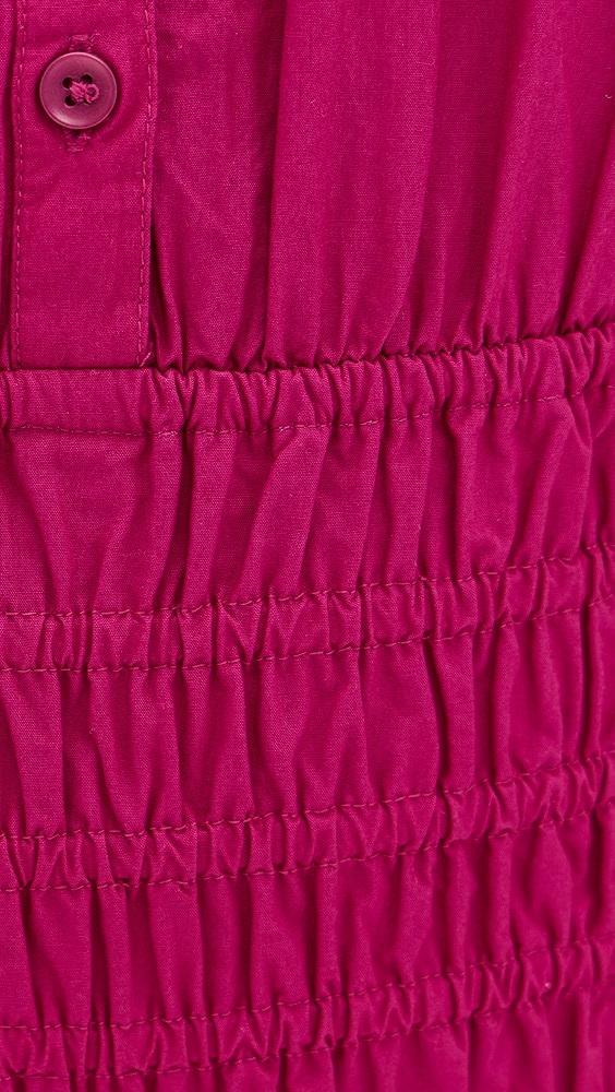 Apiece Apart Sophia Smocked Shirt Dress | Shopbop Product Image