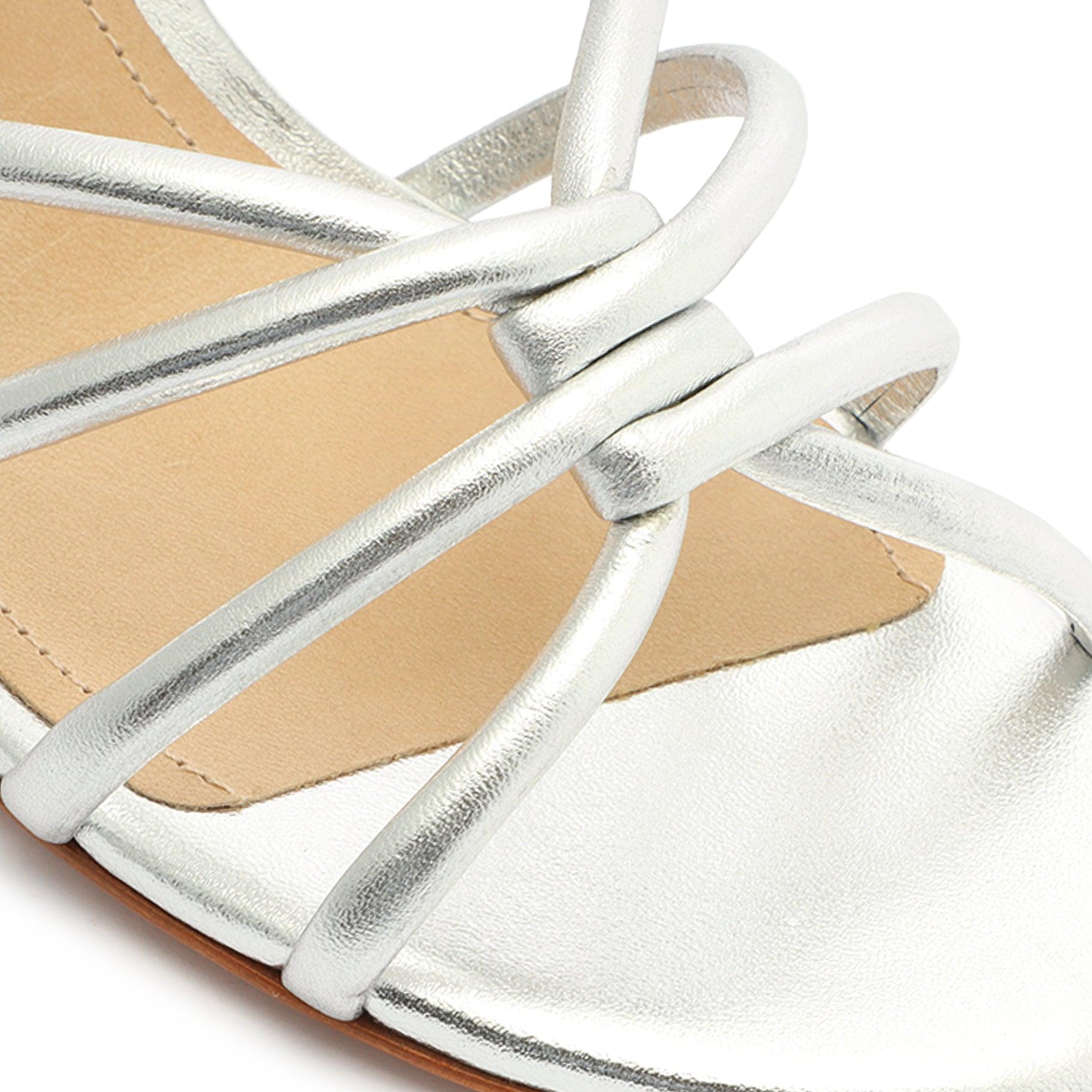 Rachel Casual Metallic Leather Sandal Female Product Image