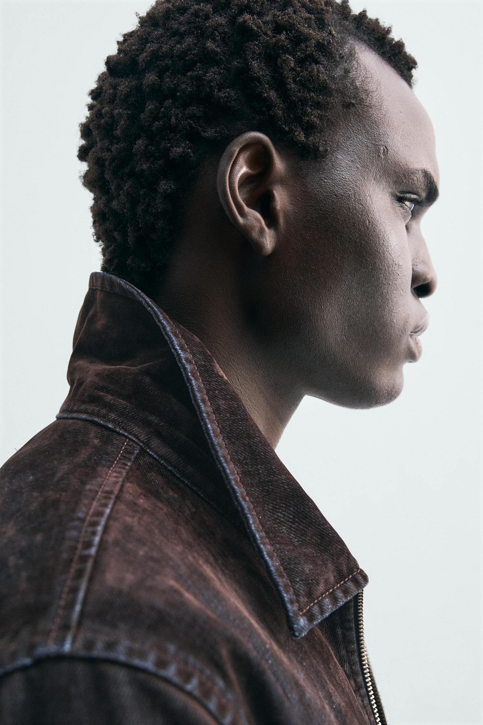 FLOCKED VELVET JACKET Product Image