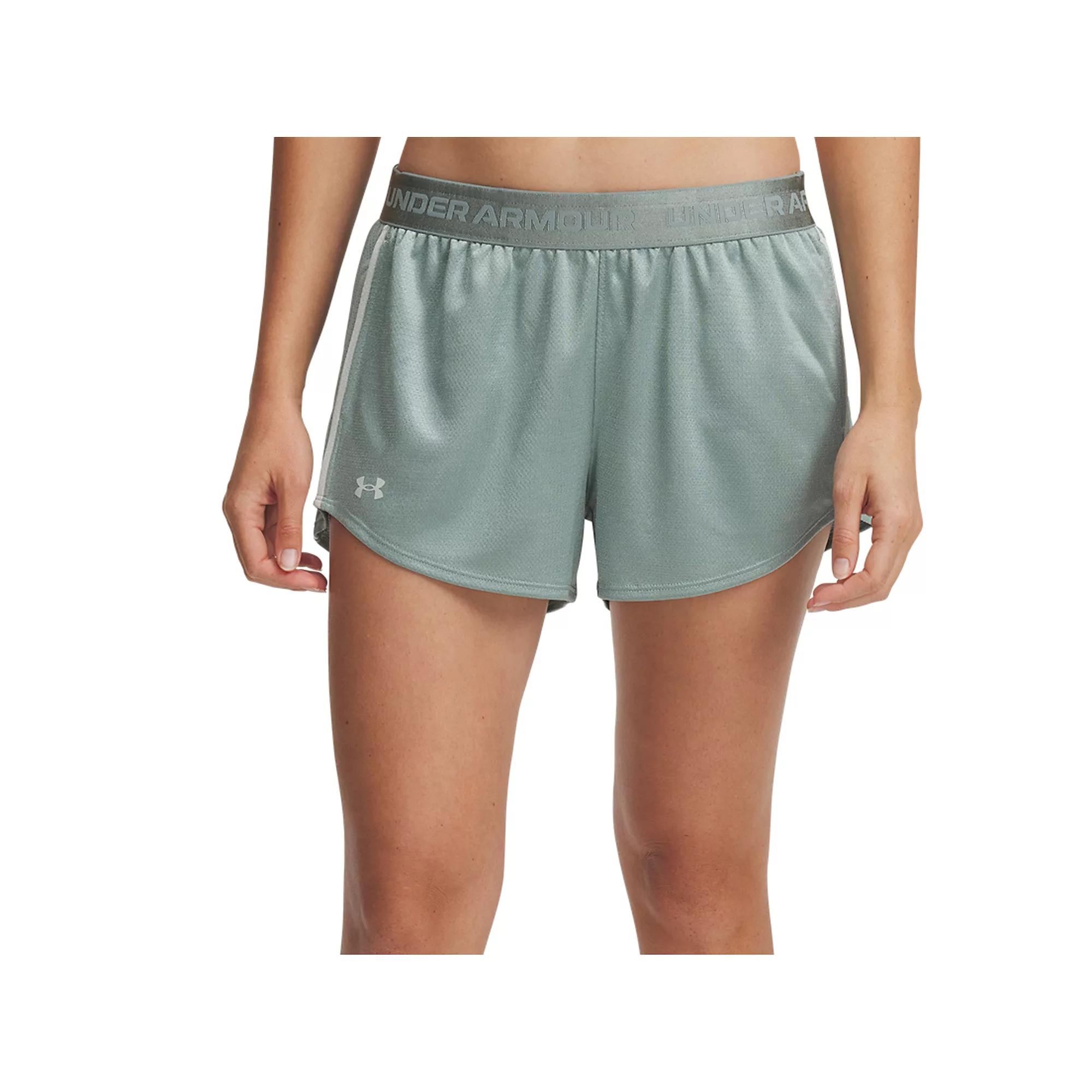 Women's Under Armour Tech™ Play Up Shine Shorts, Size: XL, Silica Green Product Image