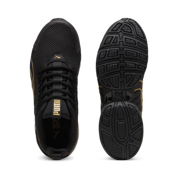 PUMA Voltaic Evo Women's Running Shoes in Black/Gold Product Image