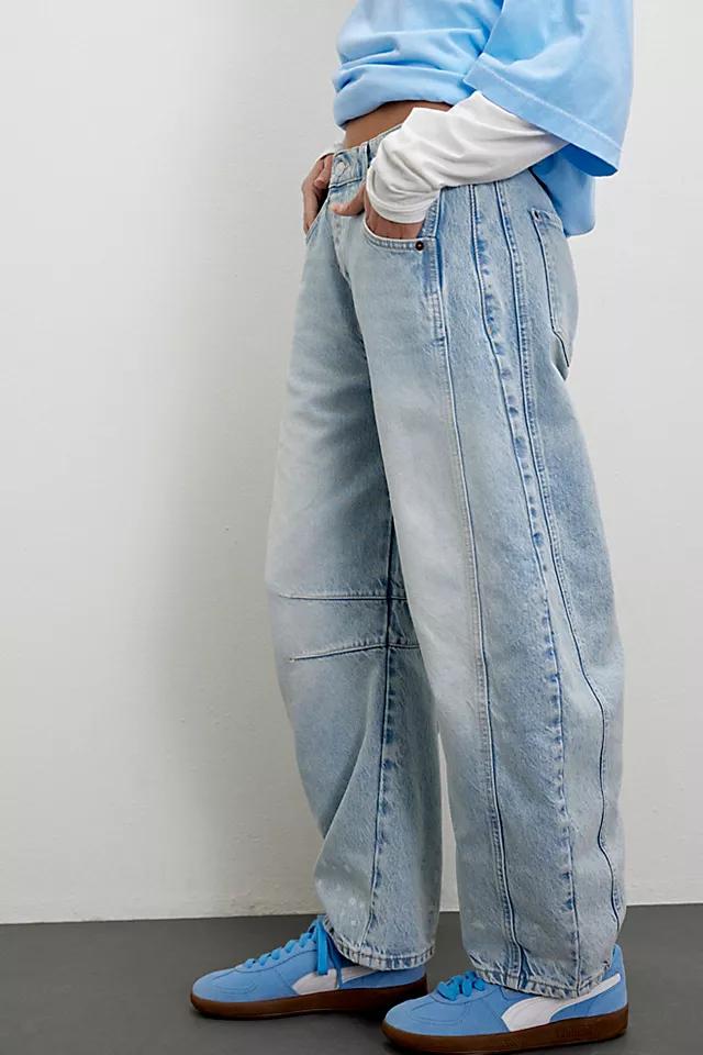 We The Free Good Luck Mid-Rise Barrel Jeans Product Image