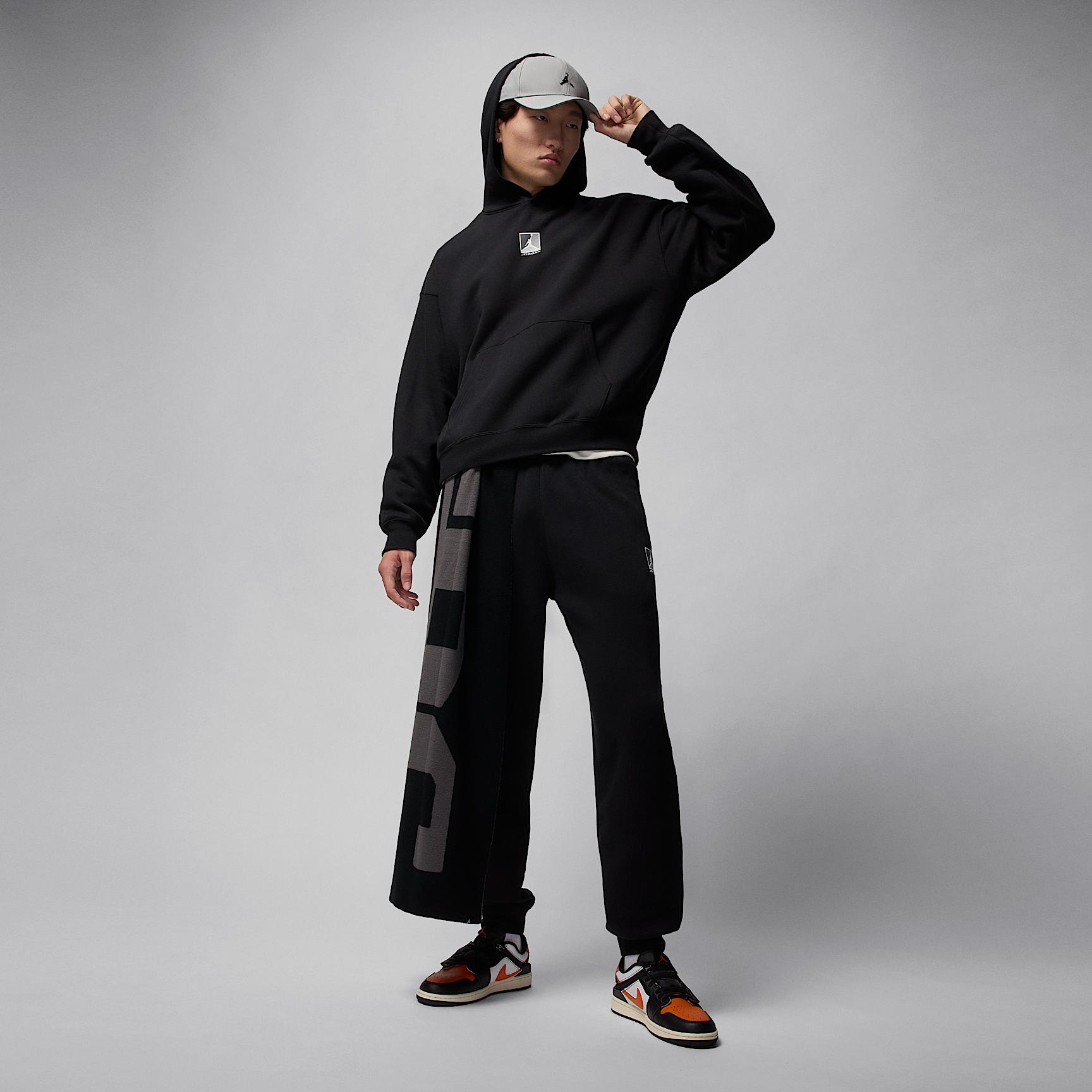 Mens Jordan Brooklyn Fleece Graphic Pullover Hoodie | HV0544-050 Product Image