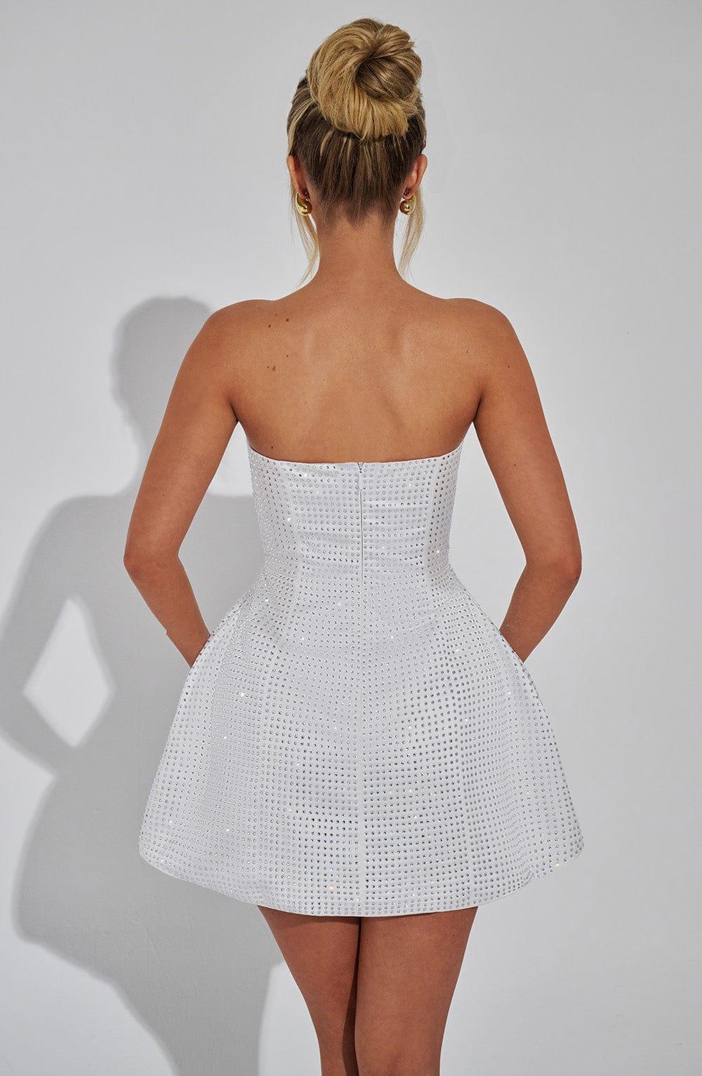 Paloma Mini Dress - Ivory Product Image