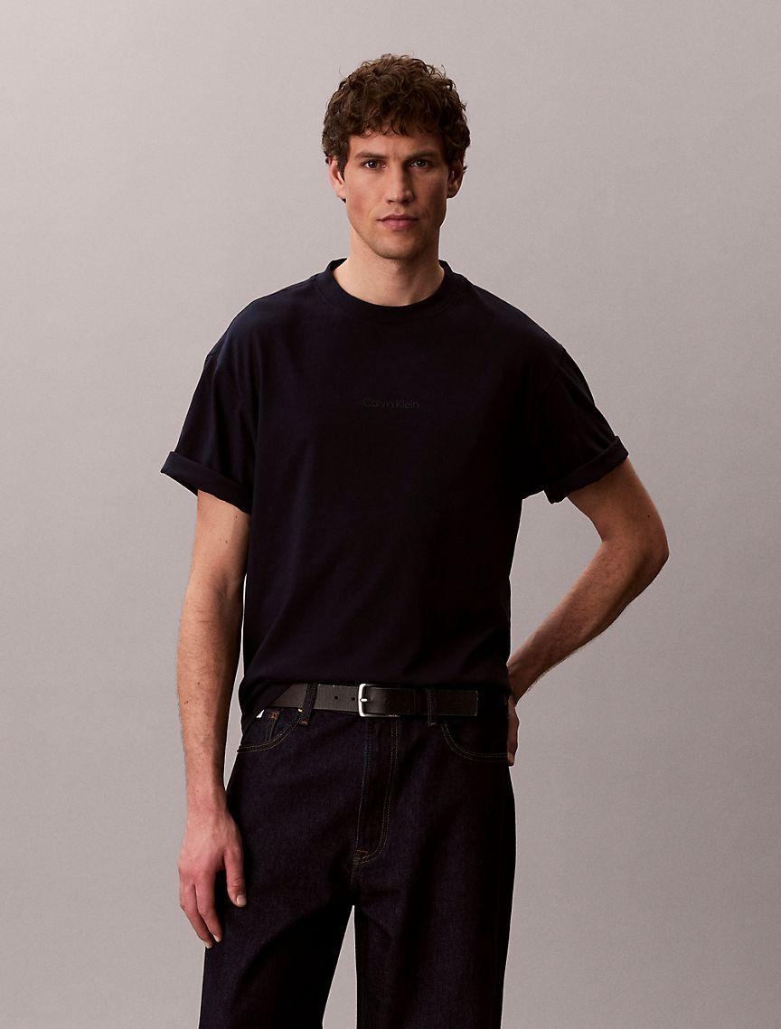 Micro Logo Graphic Relaxed T-Shirt Product Image