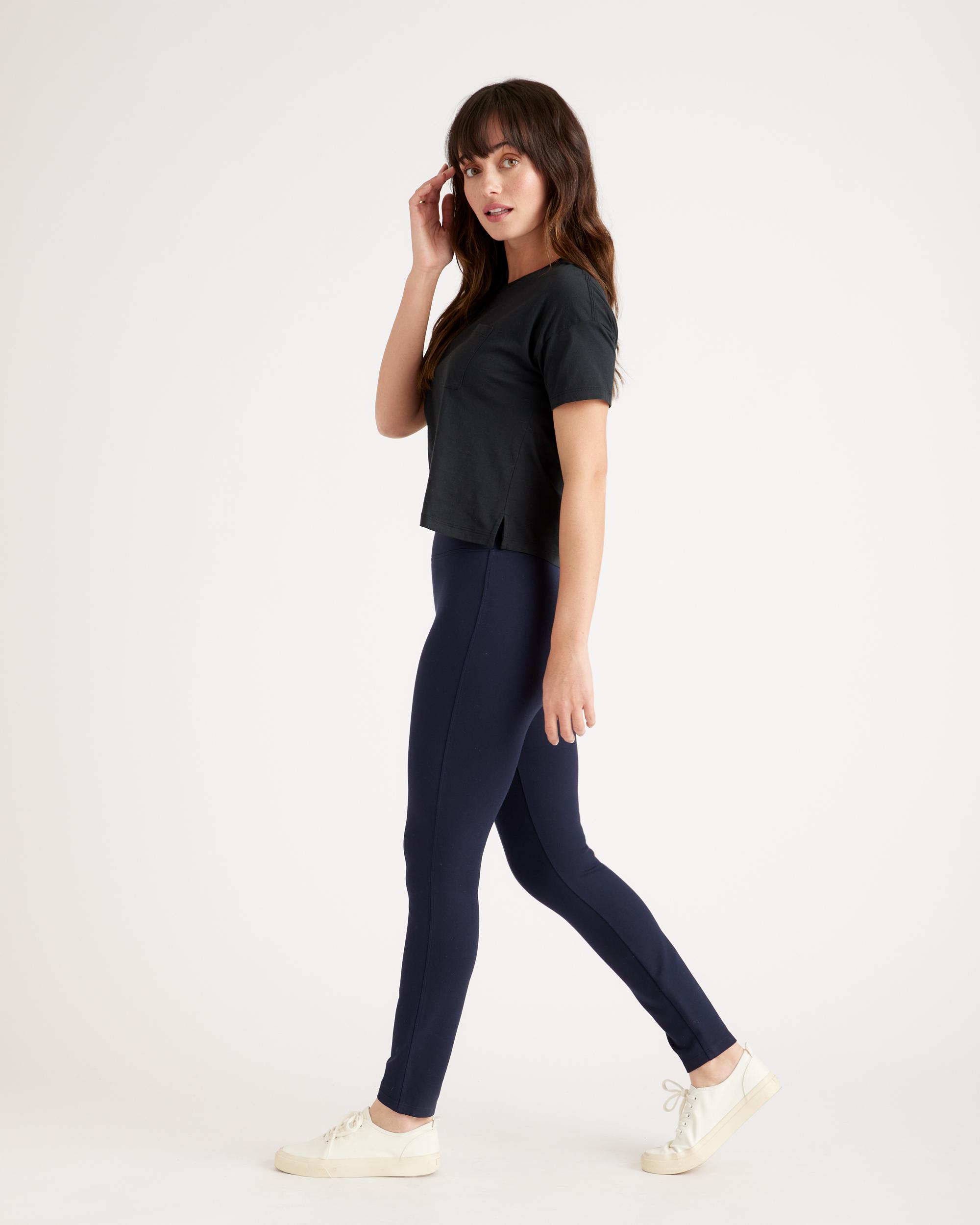 Quince | Women's Ultra-Stretch Ponte Skinny Pants Tall Rayon Product Image