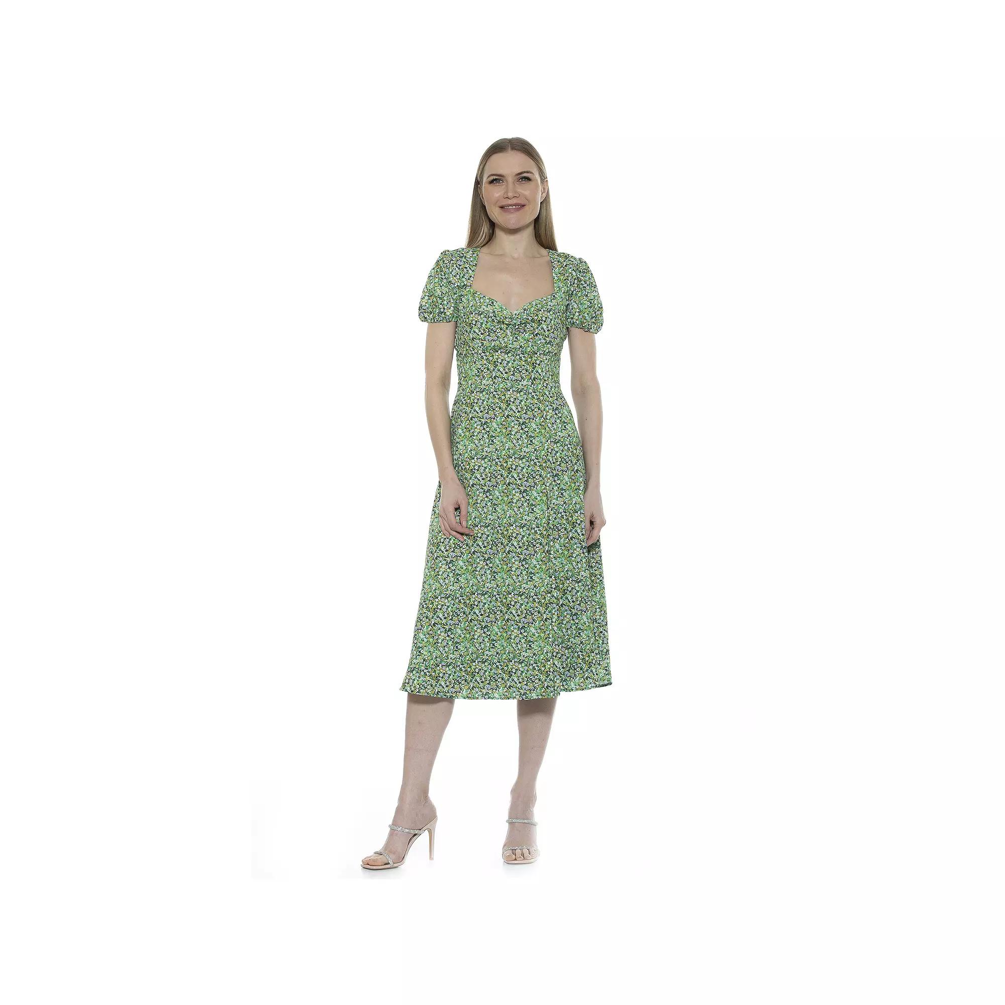 Women's ALEXIA ADMOR Gracie Fit & Flare Dress,  Product Image