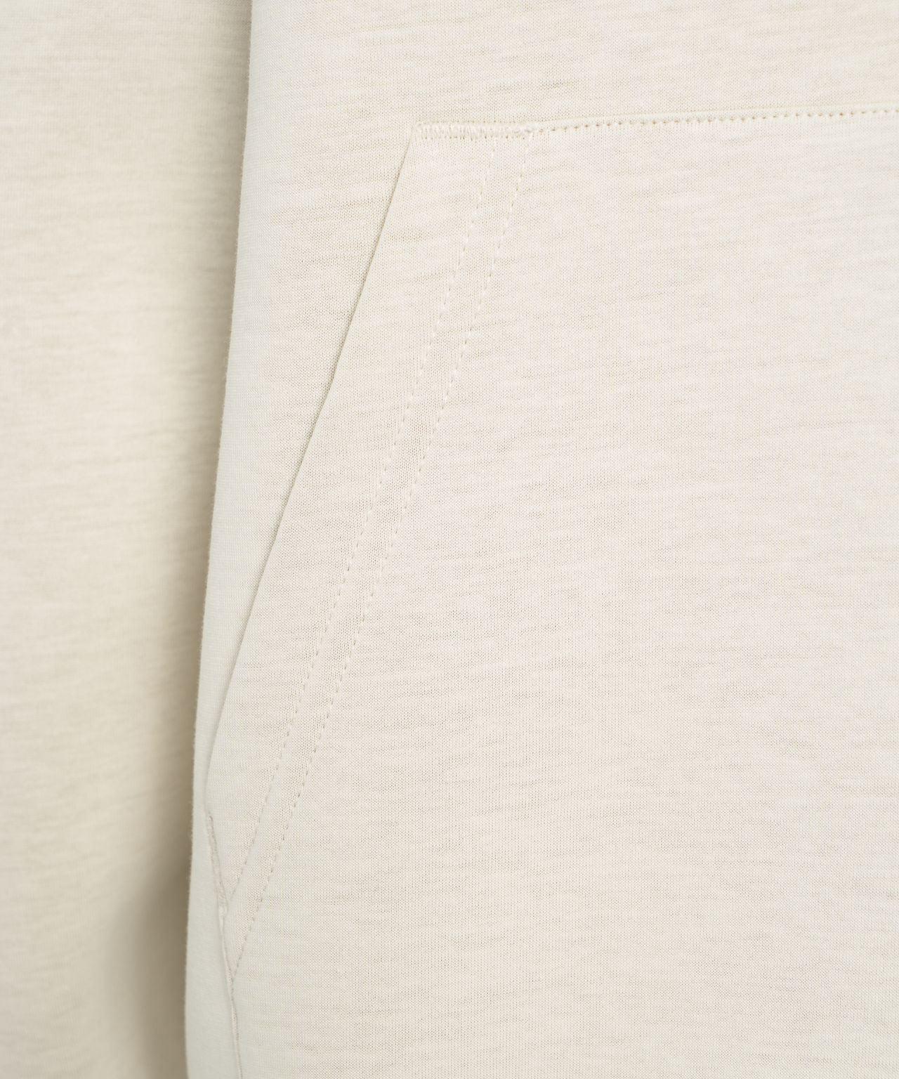 Oversize hoodie with zip Product Image