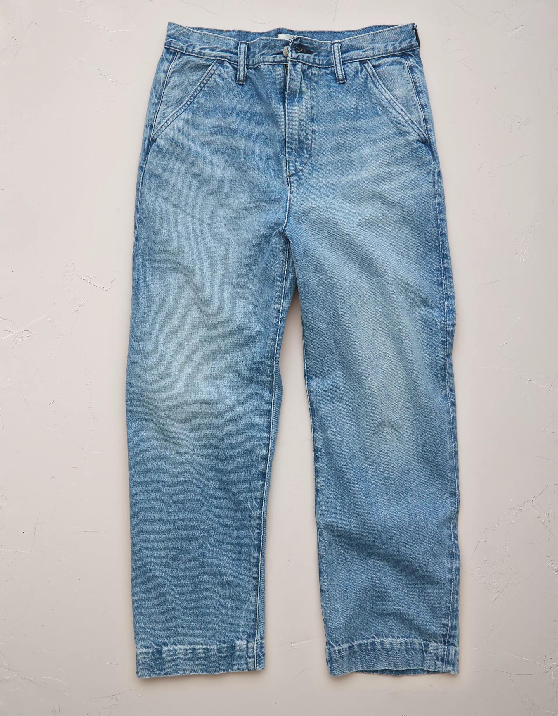 AE77 Premium Barrel Jean Product Image