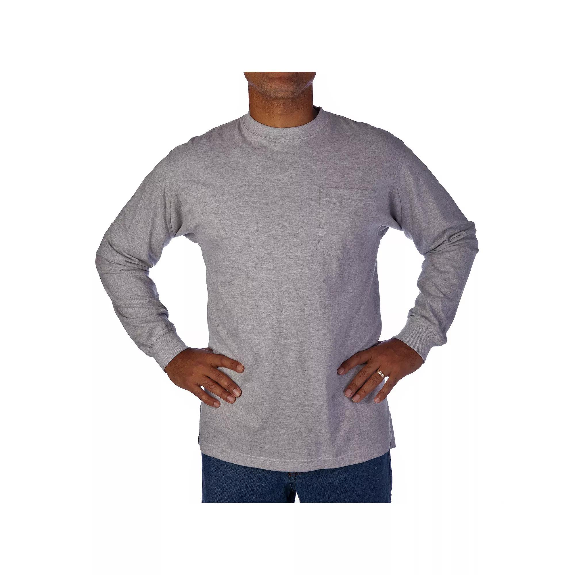 Men's Smith's Workwear Extended-Tail Pocket Tee,  Product Image