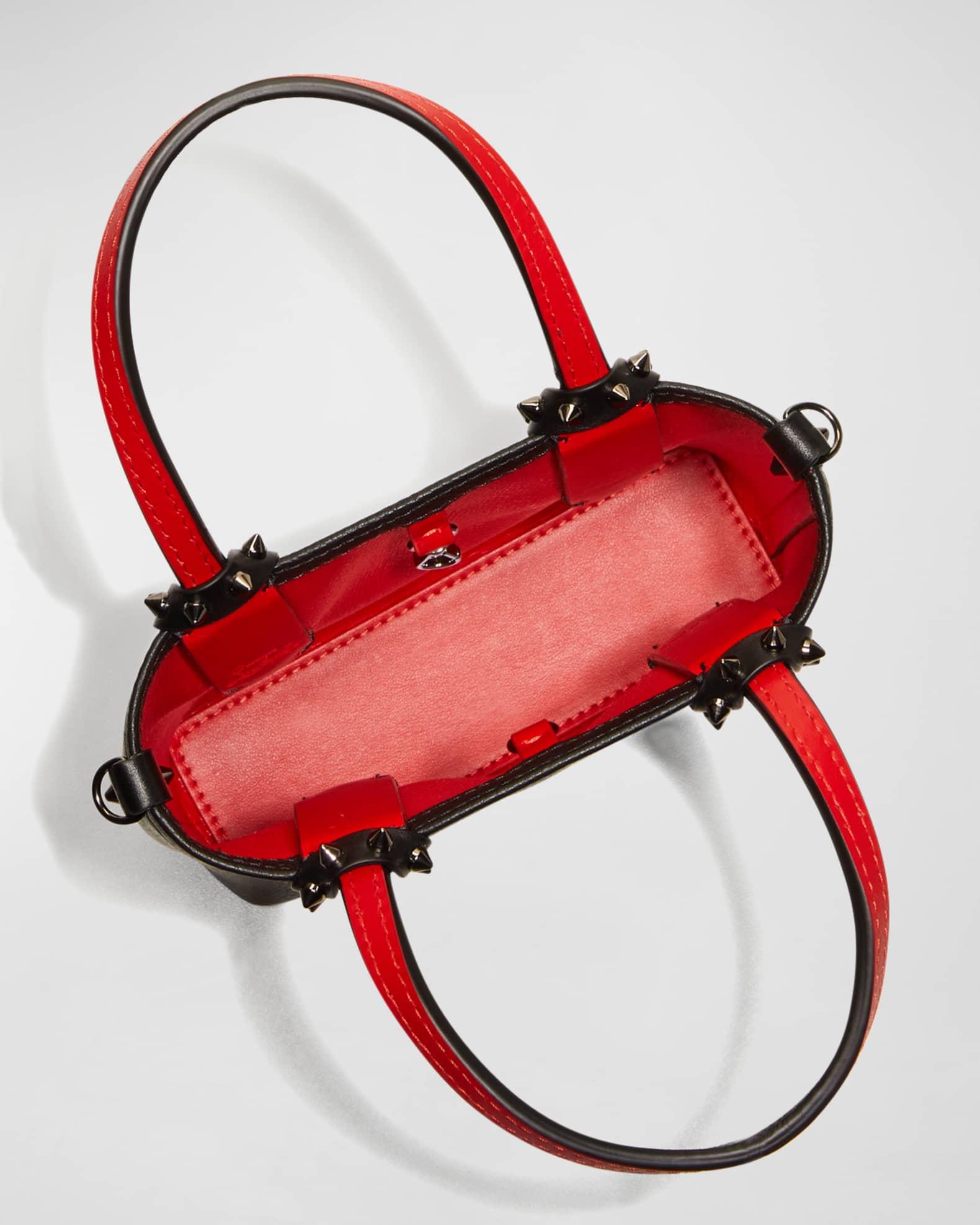 Cabata N/S Mini Tote in Grained Leather Product Image