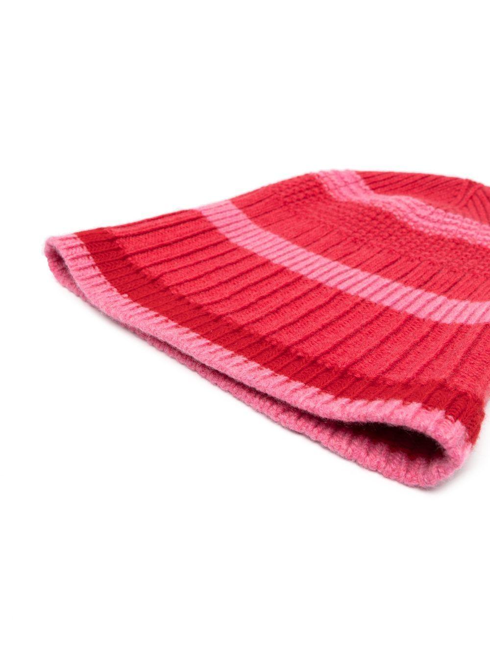 striped beanie hat Product Image