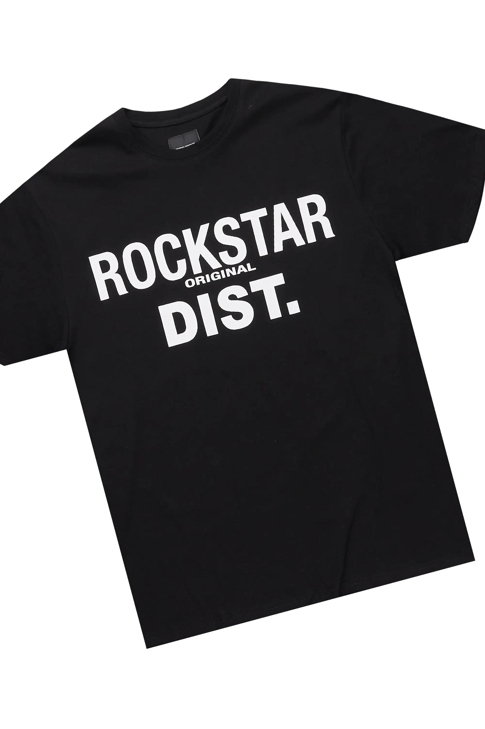 Antoon Heather Grey T-Shirt/Stacked Flare Track Set Male Product Image