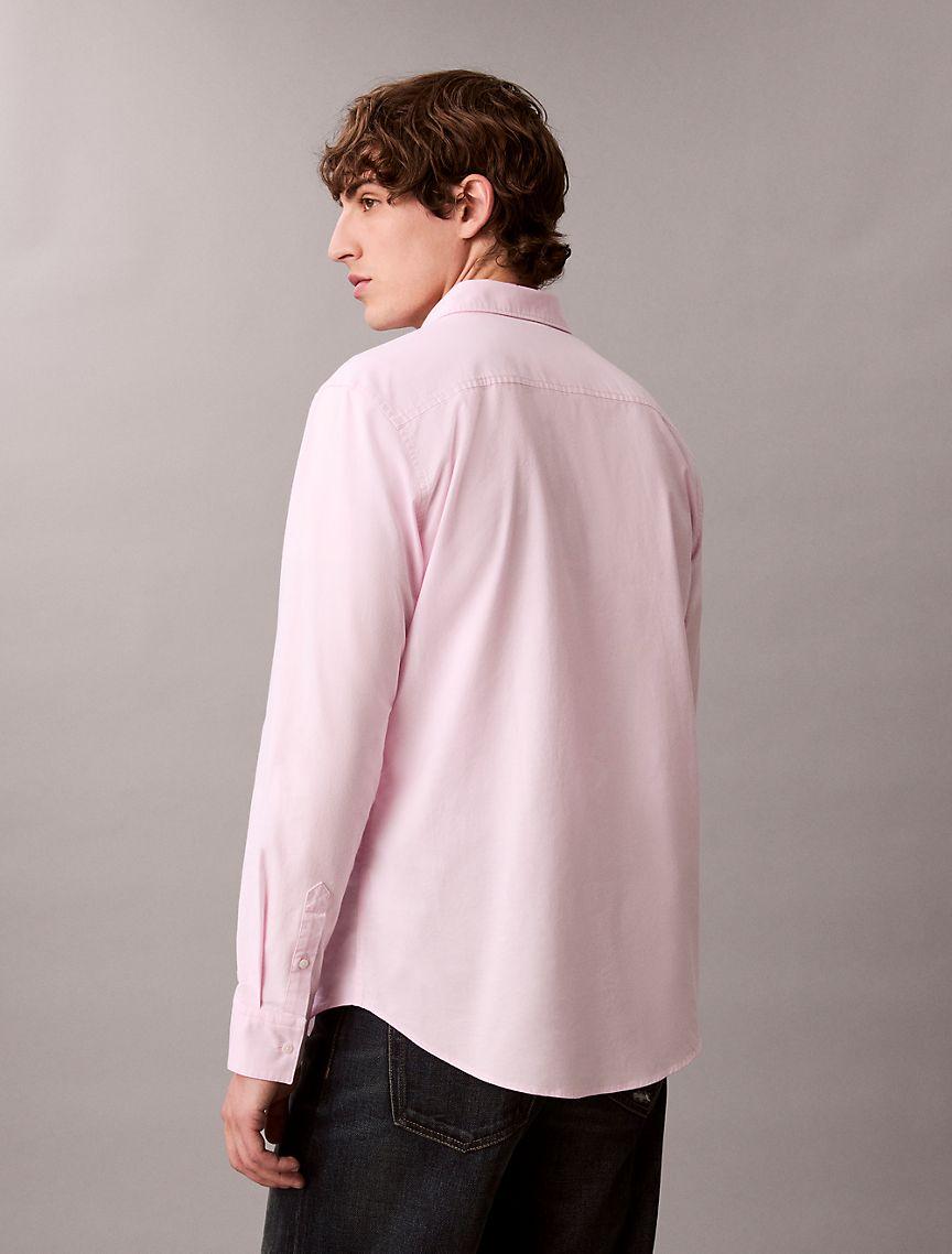Solid Oxford Classic Button-Down Shirt Product Image