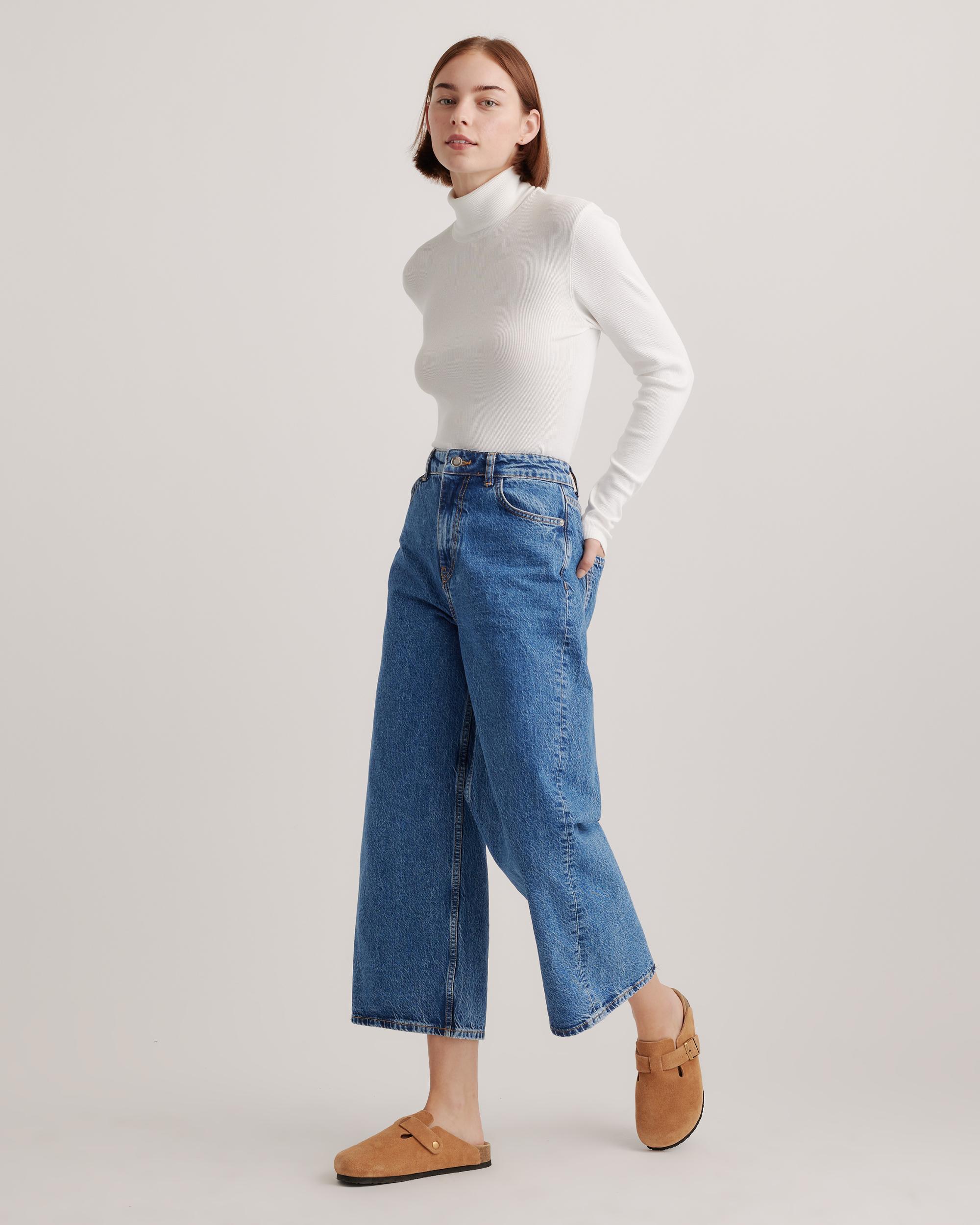 Quince | Women's Water Repellent Suede Clog Mule Leather Product Image