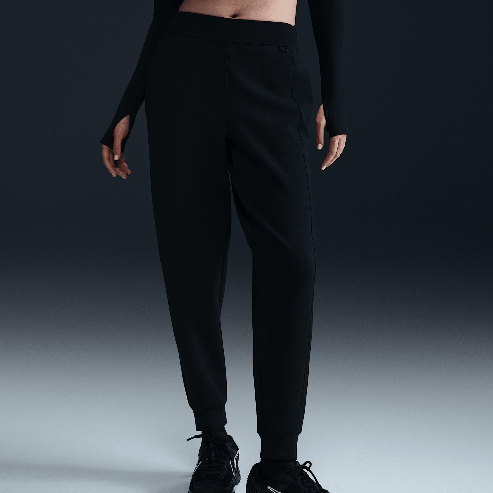 Nike Womens 24.7 ImpossiblySoft Dri-FIT Mid-Rise Jogger Pants | HQ8184-010 Product Image