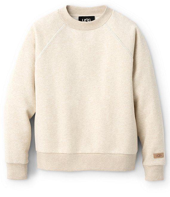 UGG Classic Fleece Crewneck Raglan Sleeve Sweatshirt Product Image