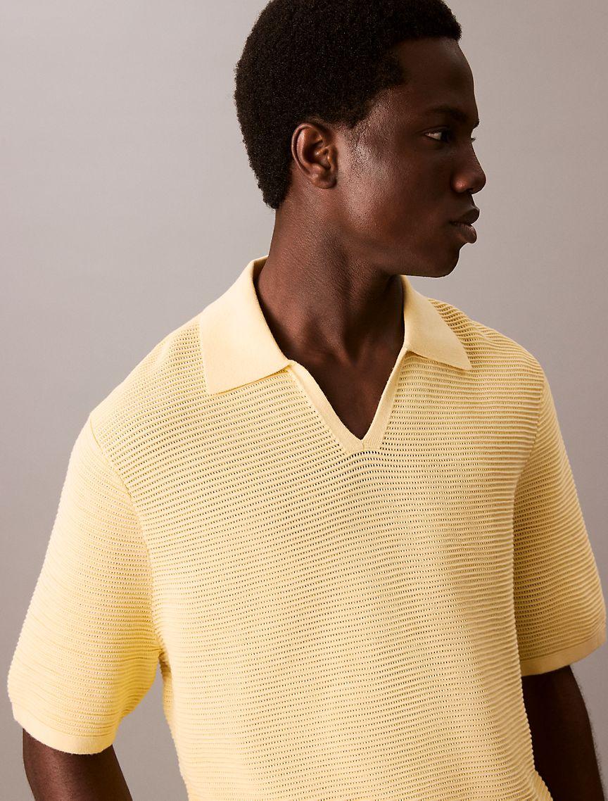 Tech Knit Sweater Polo Shirt Product Image