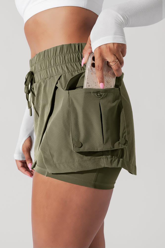 Hiking Superskort™ - Dark Olive Product Image