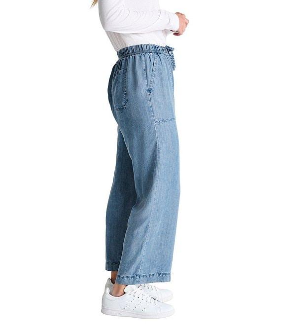 Splendid Adele Chambray Wide Leg Pants Product Image