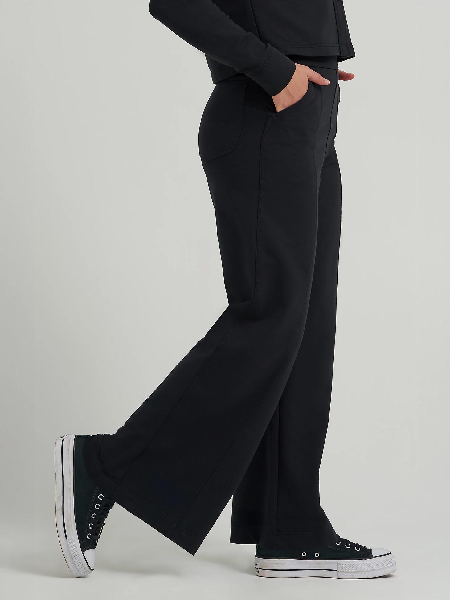 Women's Wide Leg Pull On Knit Pant | Women's Pants | Lee® Product Image