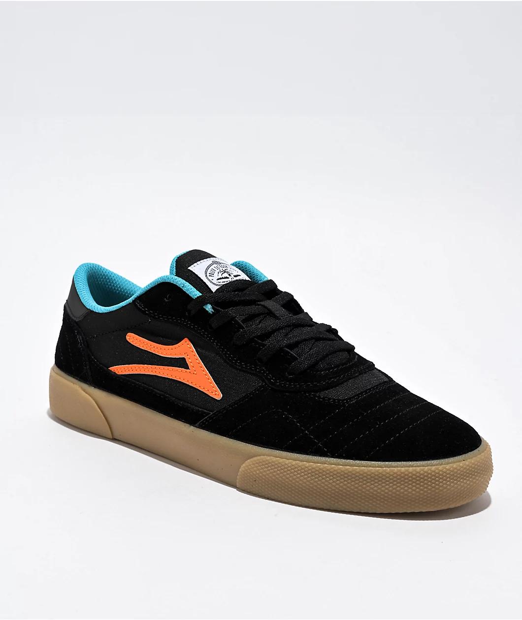 Lakai x Poler Cambridge Black Skate Shoes Product Image