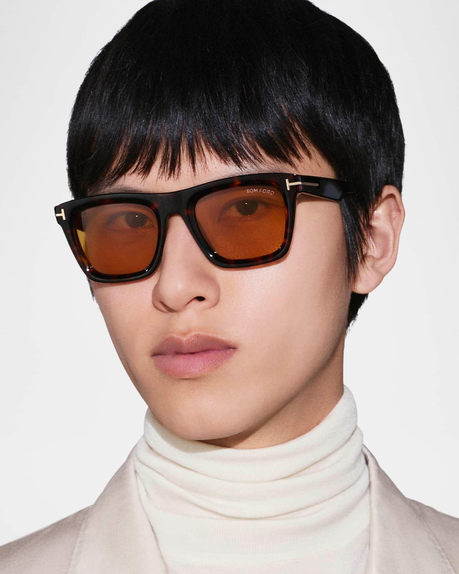 Mens Lelio Acetate Square Sunglasses Product Image