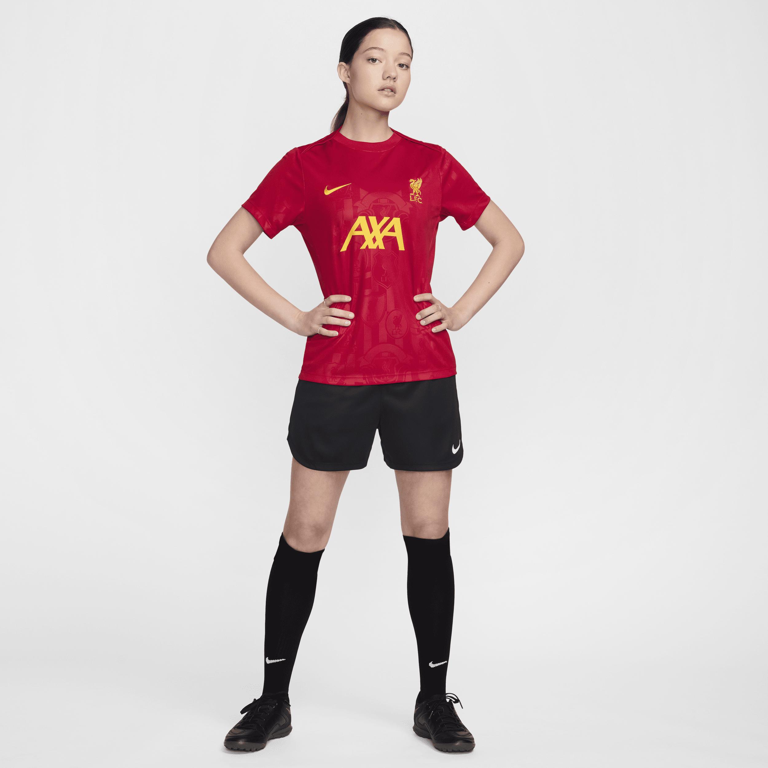 Women's Nike Red Liverpool 2024/25 Academy Pro Pre-Match Top,  Product Image