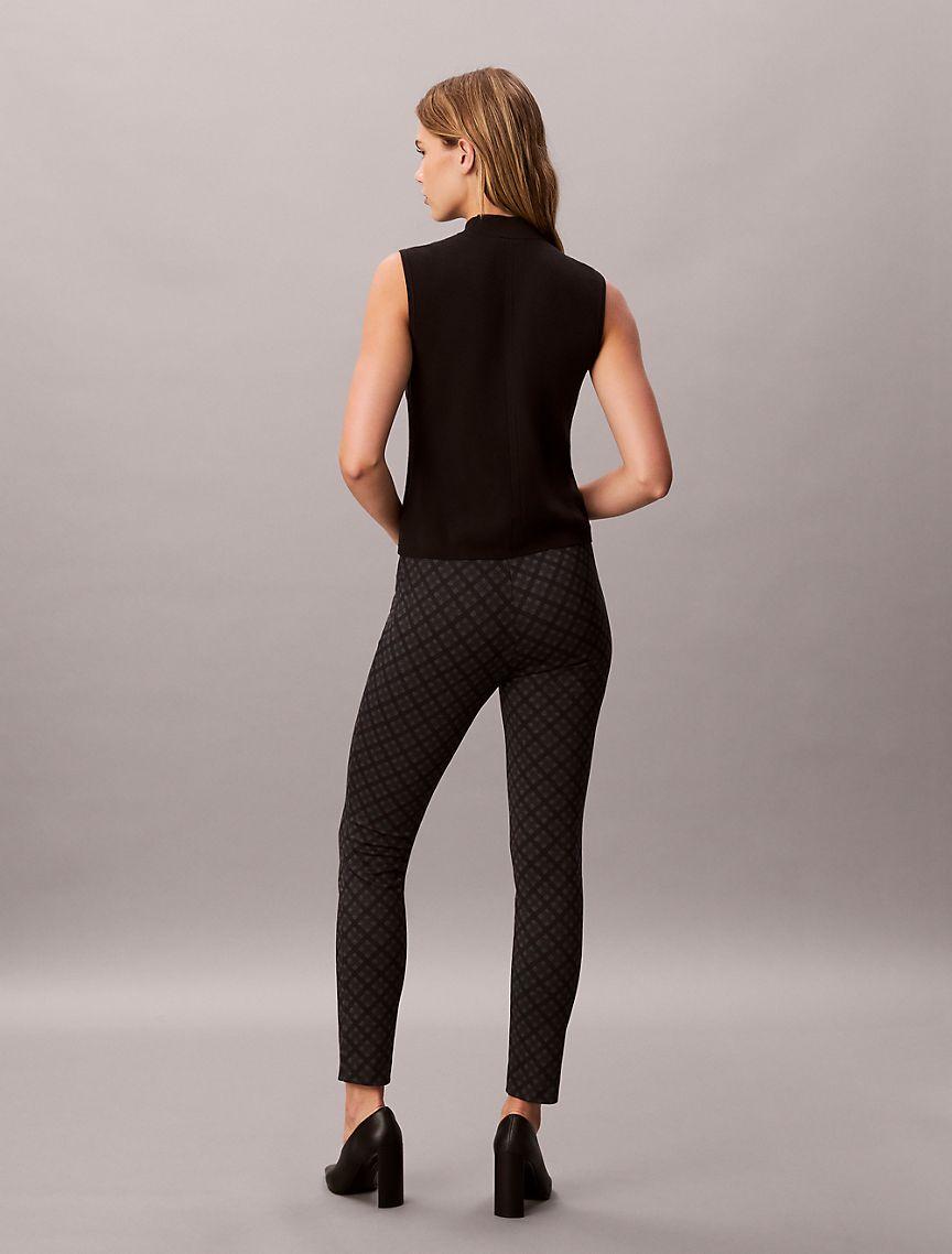 Ponte Skinny Fit Pants Product Image