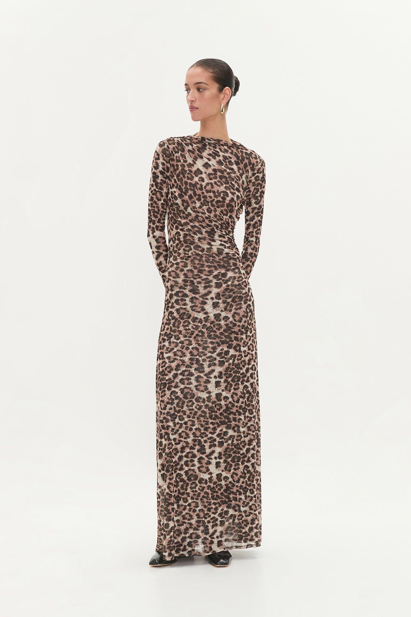 Saturn Mesh Maxi Dress Product Image