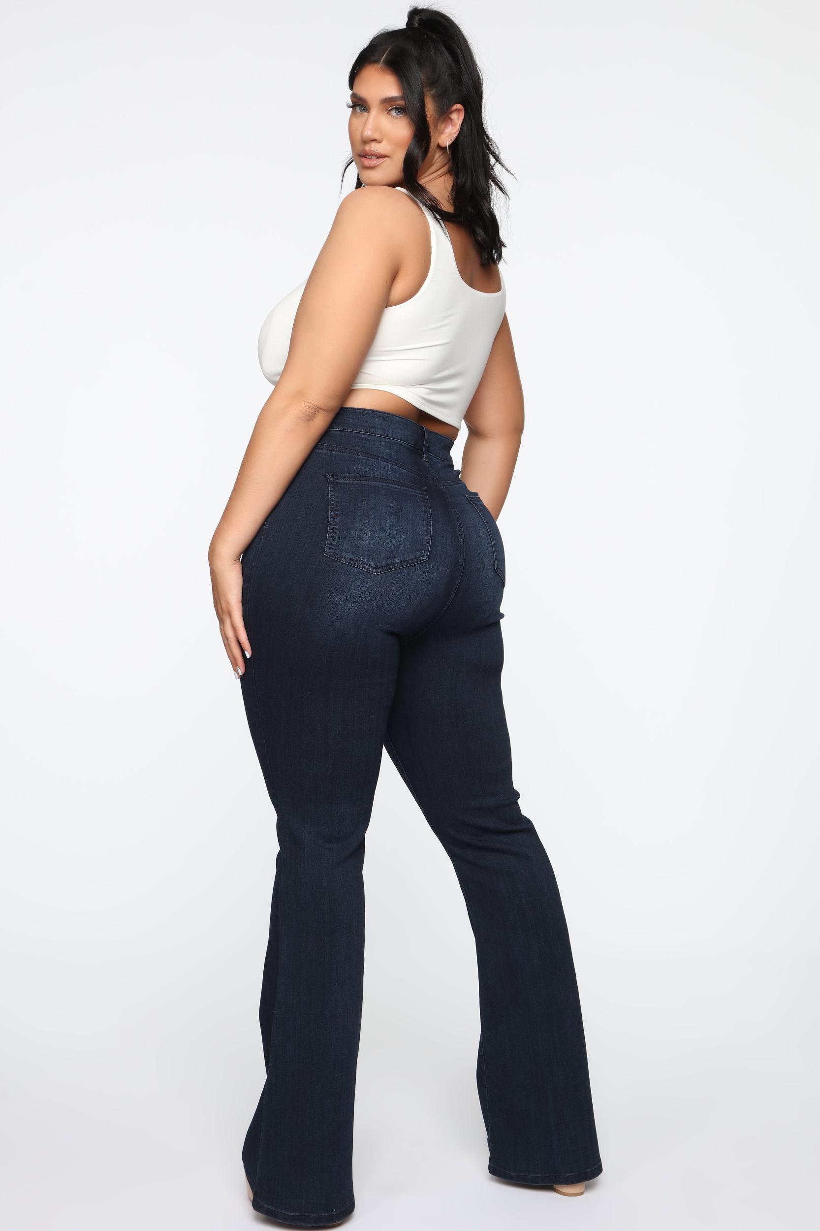 All Flared Up Jean - Dark Denim Product Image