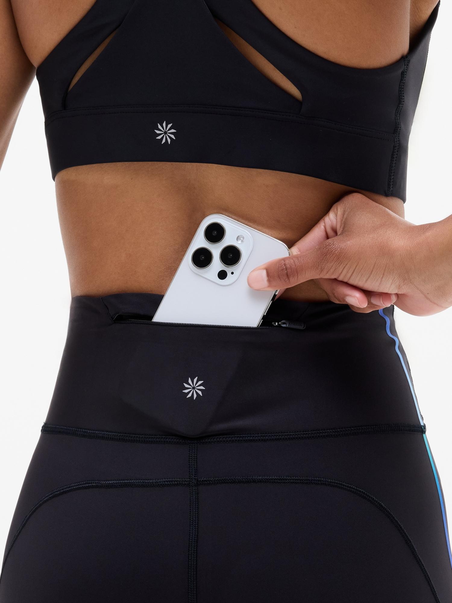 Pacesetter Ultra High Rise Ombre Tipped Lasercut 7/8 Legging Product Image