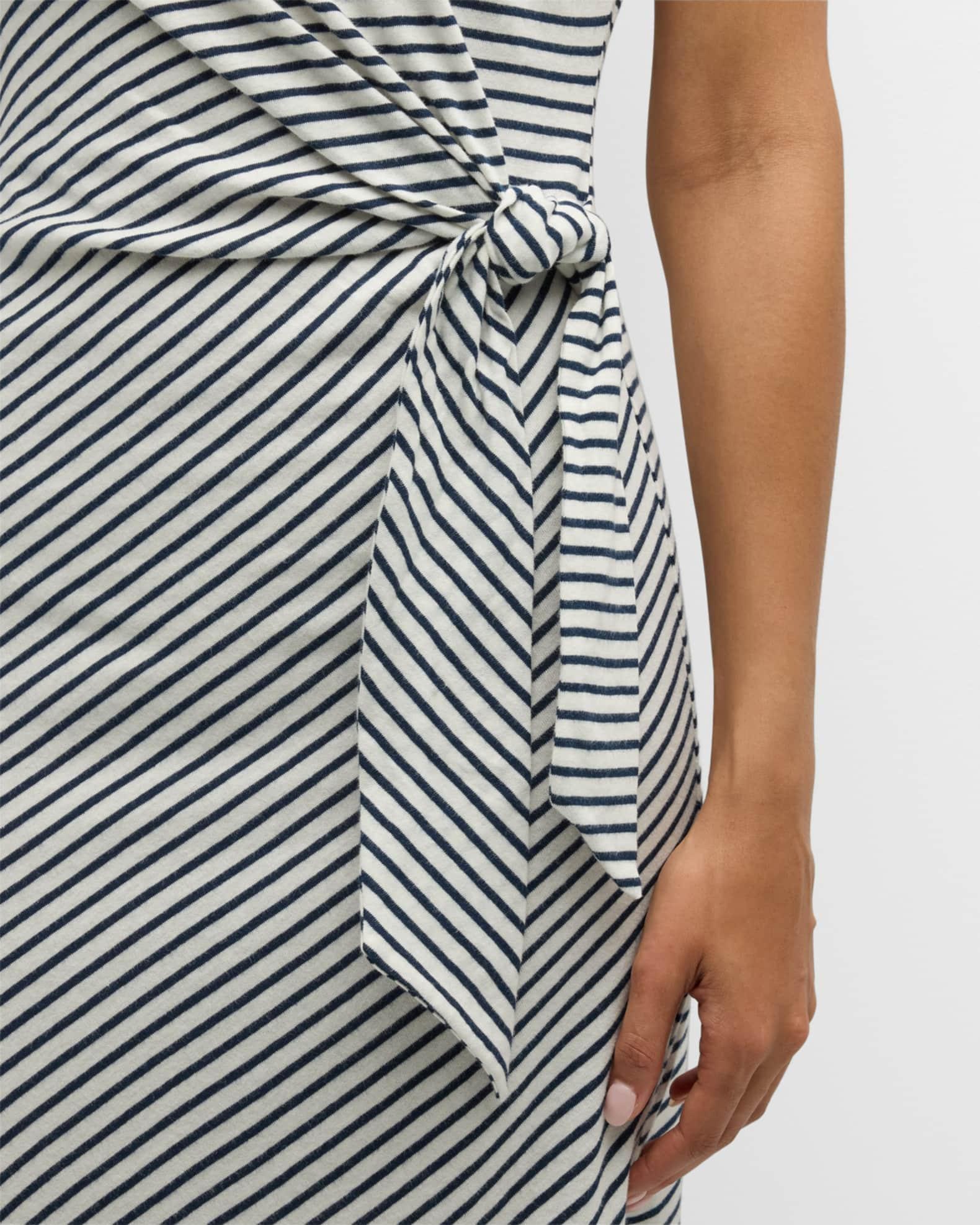 Selah Striped Midi Dress  Product Image