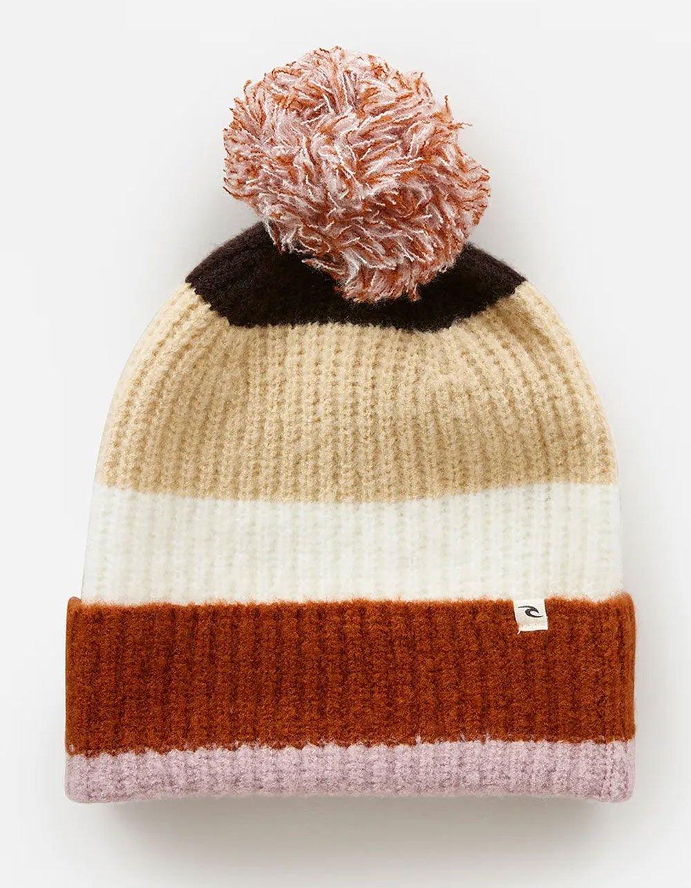 RIP CURL Sessions Regular Pom Pom Womens Beanie - MULTI Product Image